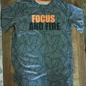 NWOT New Balance "FOCUS AND FIRE" Performance Tee